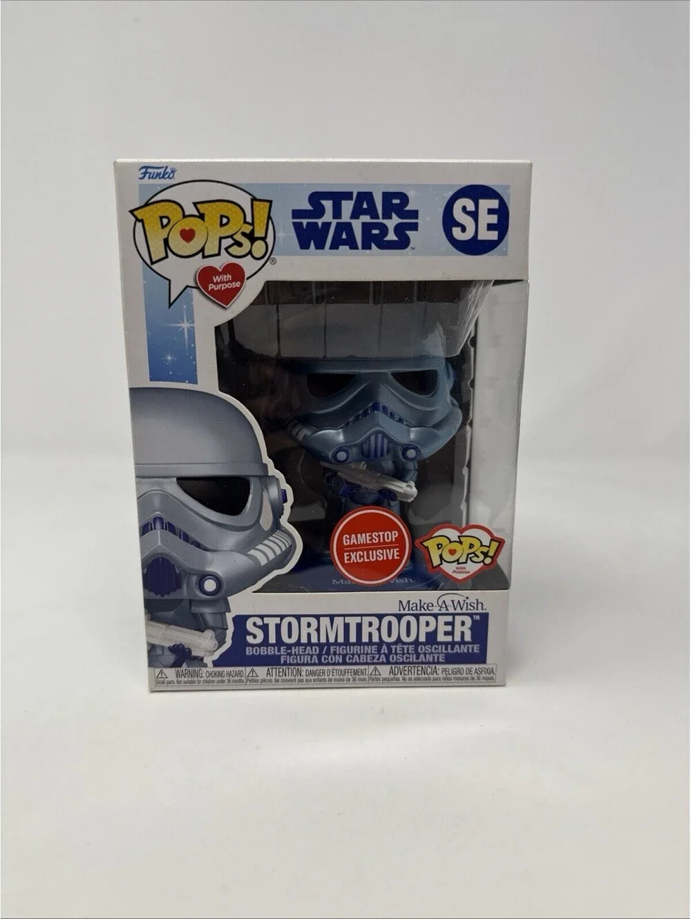 Funko Pop! Vinyl: Star Wars: Stormtrooper (Metallic) SE GameStop (Exclusive)